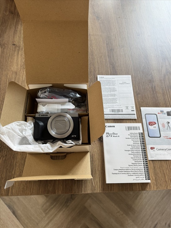 תמונה 3 ,Canon PowerShot G7 X Mark III  למכירה בתל אביב צילום  מצלמה דיגיטלית