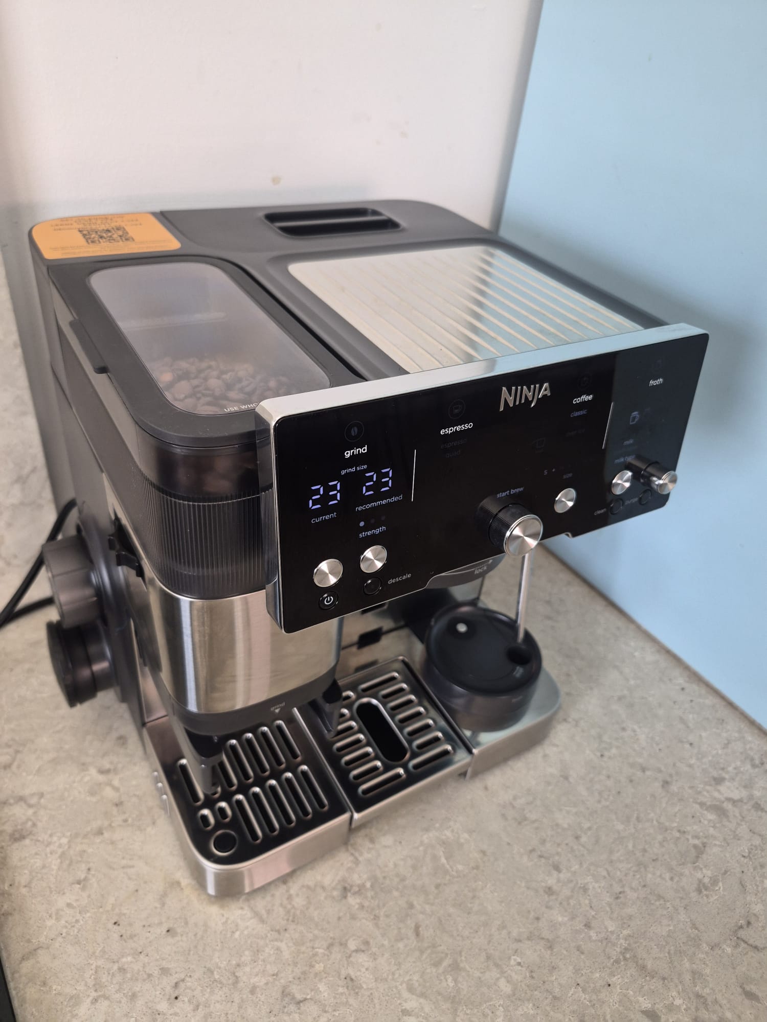 תמונה 3, Ninja Luxe Café Essential ES50 למכירה ביקיר | מוצרי חשמל מכונת קפה